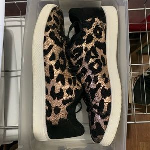 ShoeDazzle Women’s Leopard Sneaker